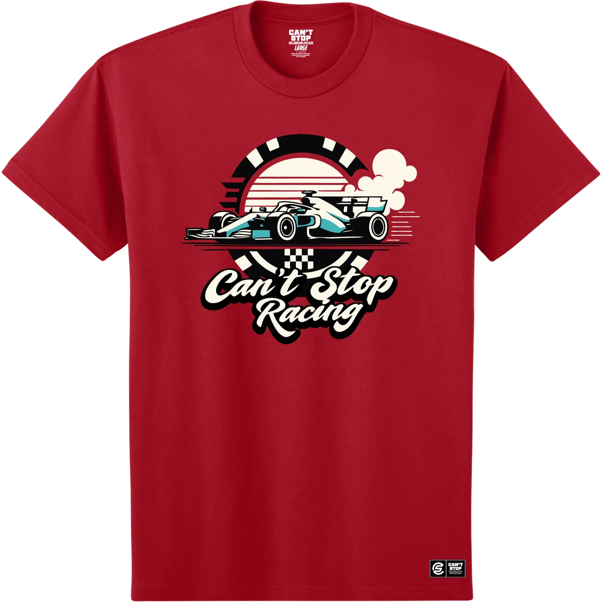 Can’t Stop Racing Short Sleeve Tee
