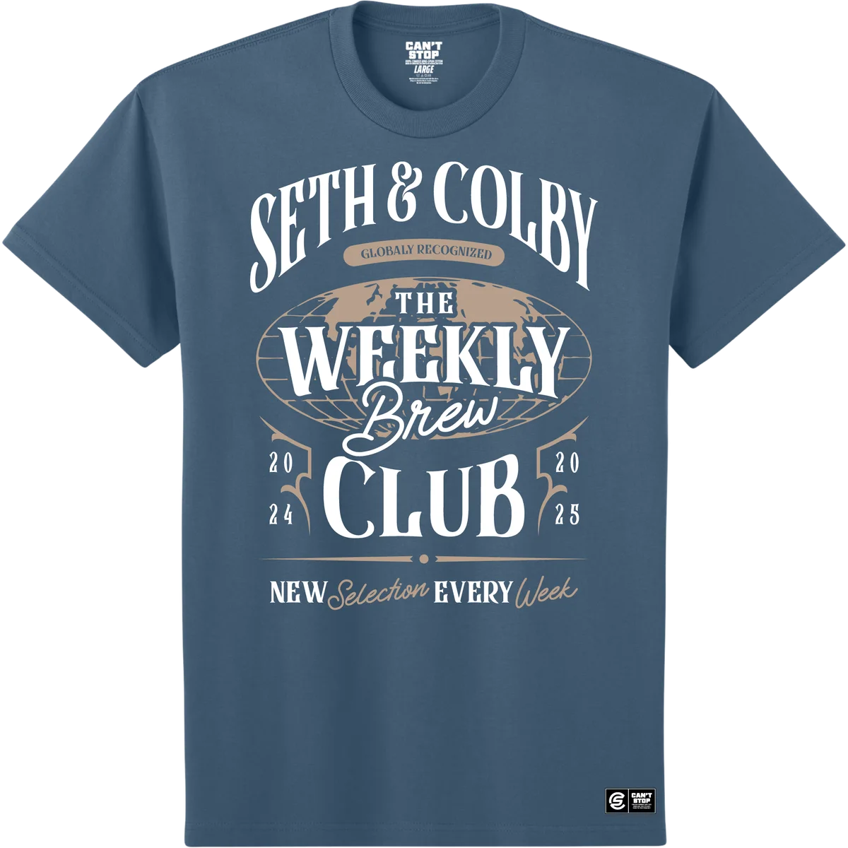 Seth and Colby Brew Club Short Sleeve Tee