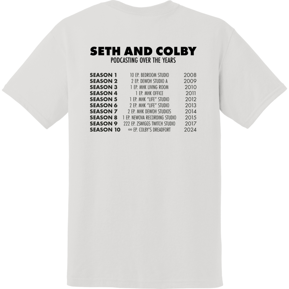 Seth and Colby Tour Dates Tee