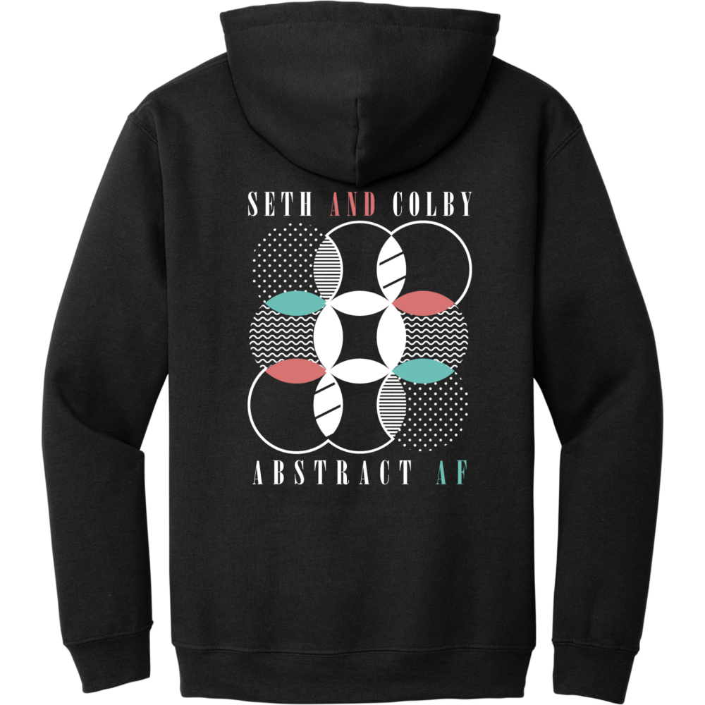 Seth and Colby Abstract AF Hoodie