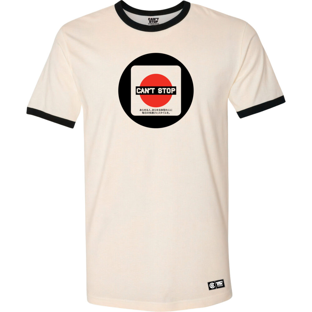 Can't Stop Rising Sun Ringer Tee