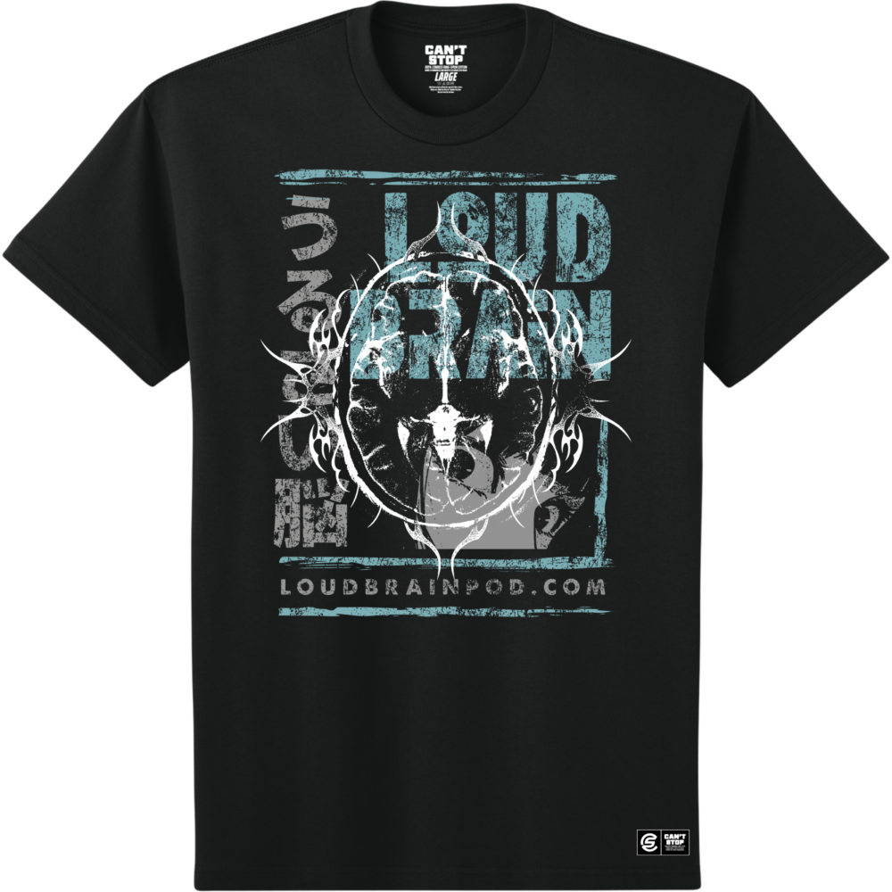 Loud Brain The Stare Short Sleeve Tee