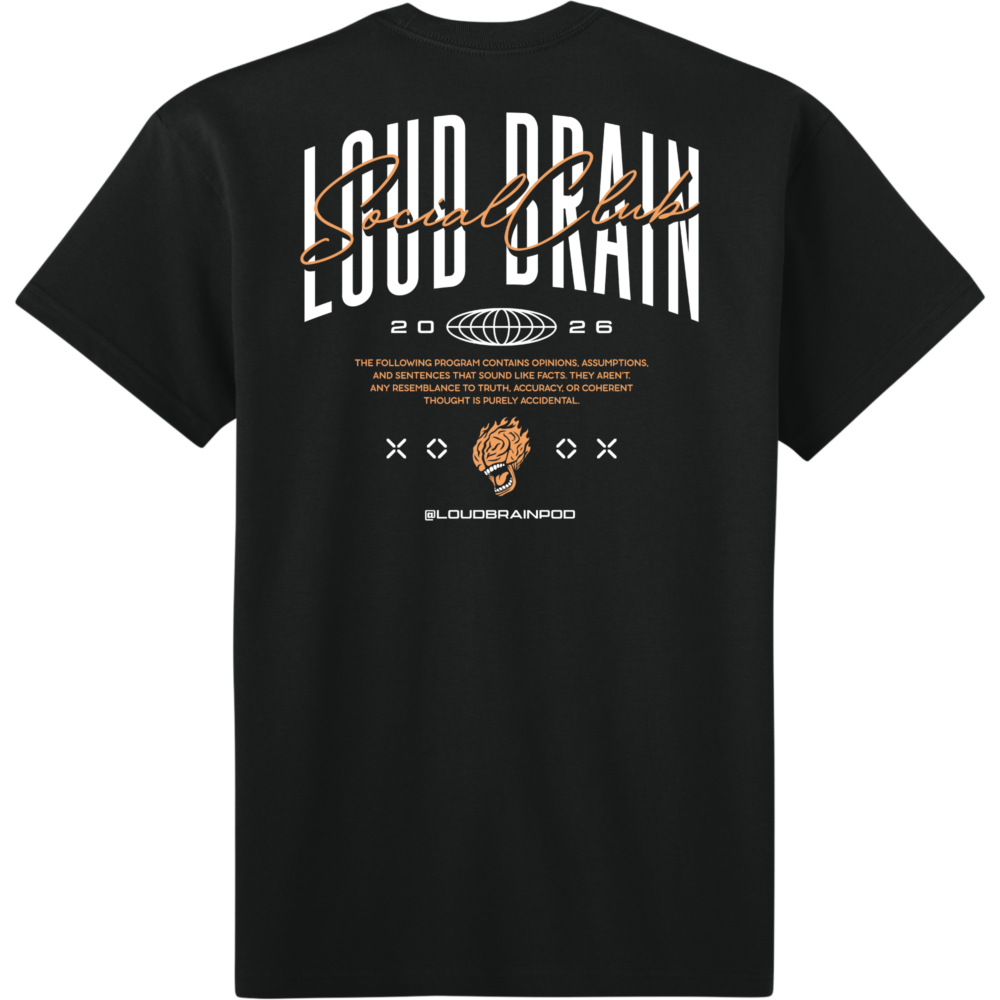 Loud Brain Social Club Short Sleeve Tee