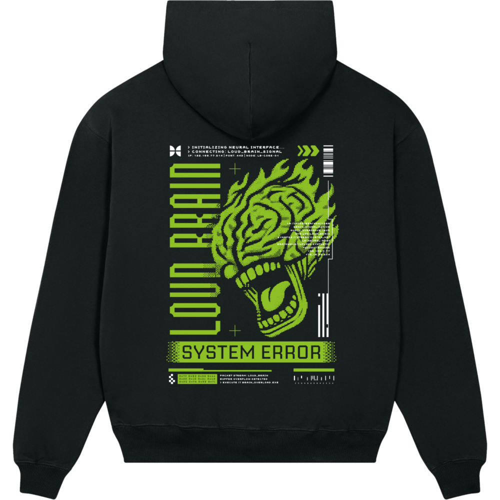 Loud Brain Cyber Wear Hoodie